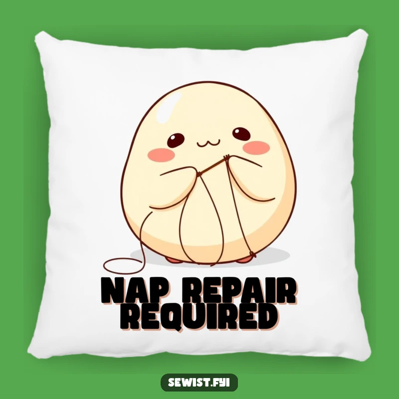 Funny Self-Stitching Dumpling Pillow: Cozy Comfort with Culinary Comedy!