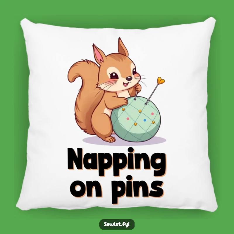 Cozy Funny Squirrel Pillow: Champion Comfort, Soft Comical Accent, Wonderful Funny Gift