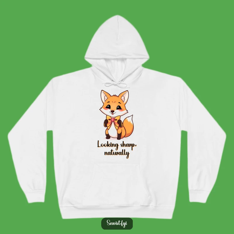 Cozy Funny Fox Hoodie - Warm and Stylish Gift for Gentlemen