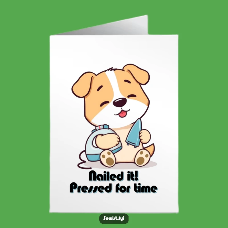 Free Printable Congrats Card: Dog's Perfect Press, Funny Downloadable Gift