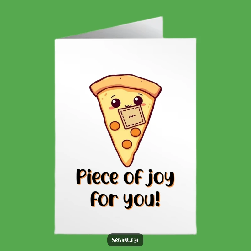 Free Printable Congrats Card: Pizza Patch Celebration - Funny Downloadable DIY