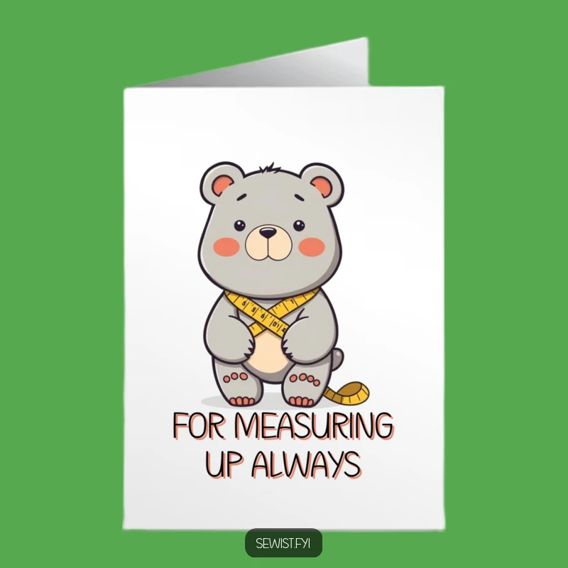 Free Printable Thank You Bear Card - Determined Downloadable Gift