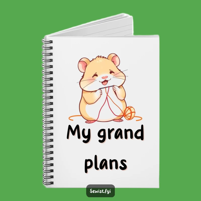 Funny Hamster Notebook: Precise Planning Journal, Hilarious Detail Cover, Great Funny Gift Idea