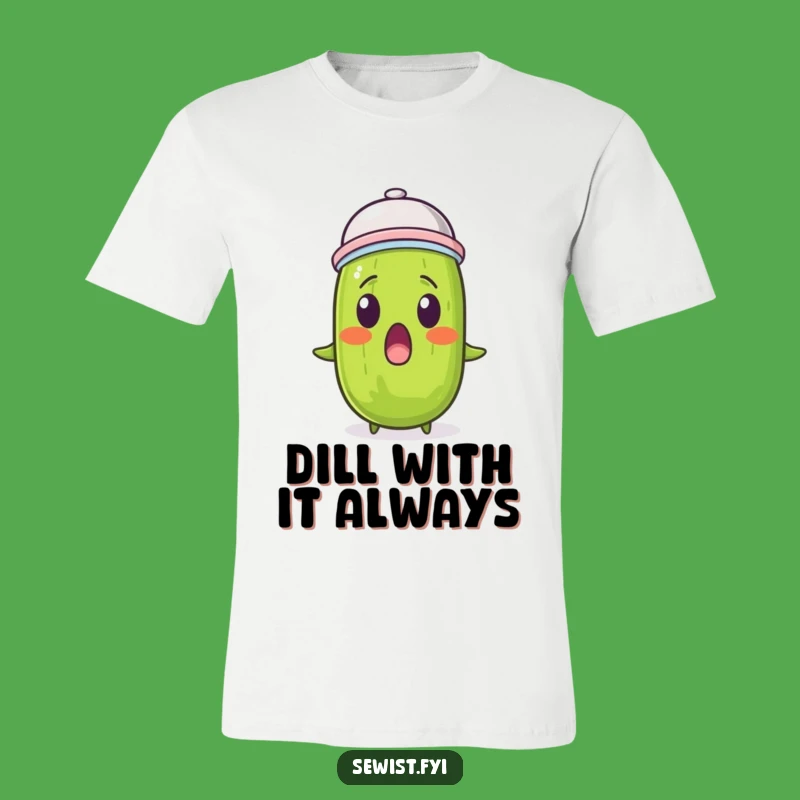Funny Pickle Thimble T-Shirt: Wear Your Absurdity with Pride!