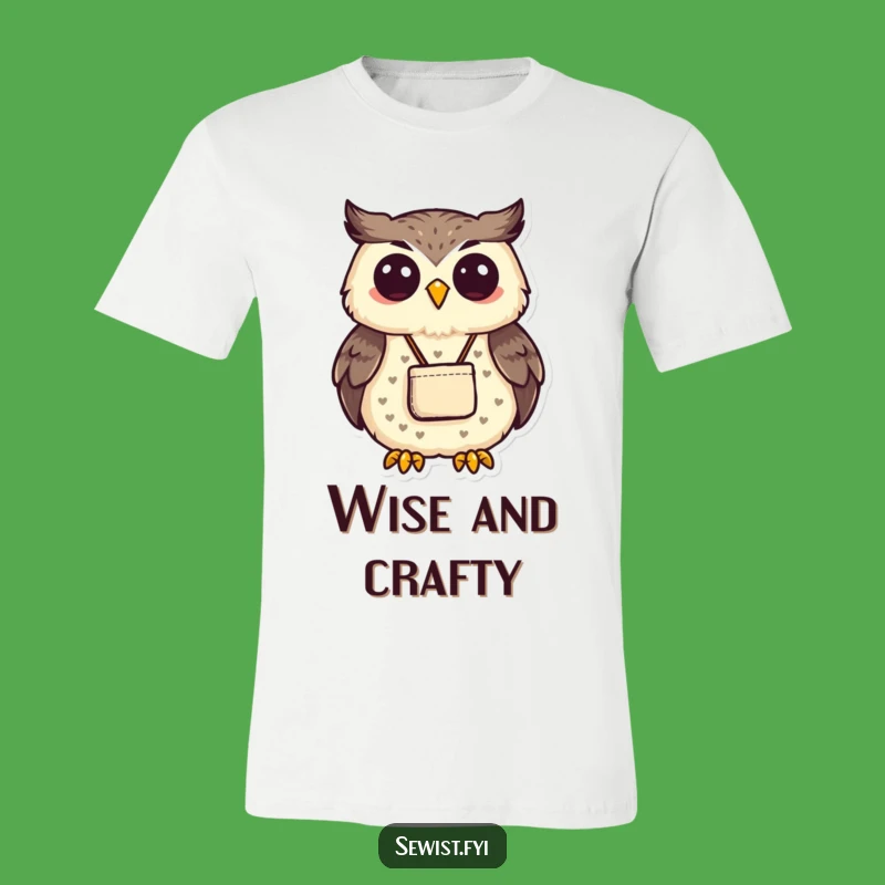 Funny Proud Owl Sewing T-Shirt: Hilarious Apparel for Accomplished Crafters