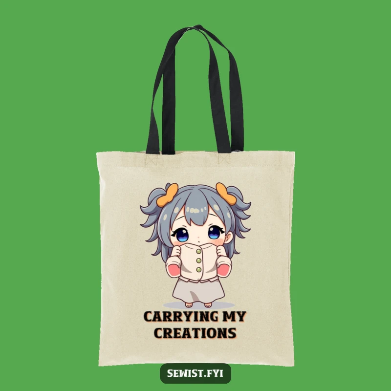 Funny Sewing Tote Bag: Carry Your Craft Supplies In Style With Proud Garment Design